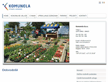 Tablet Screenshot of komunela.hr